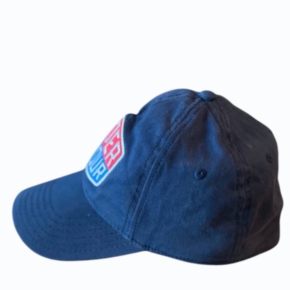 Under Armour Mens Fitted Cap Size Med/Lg Blue Baseball Hat - Picture 2 of 9